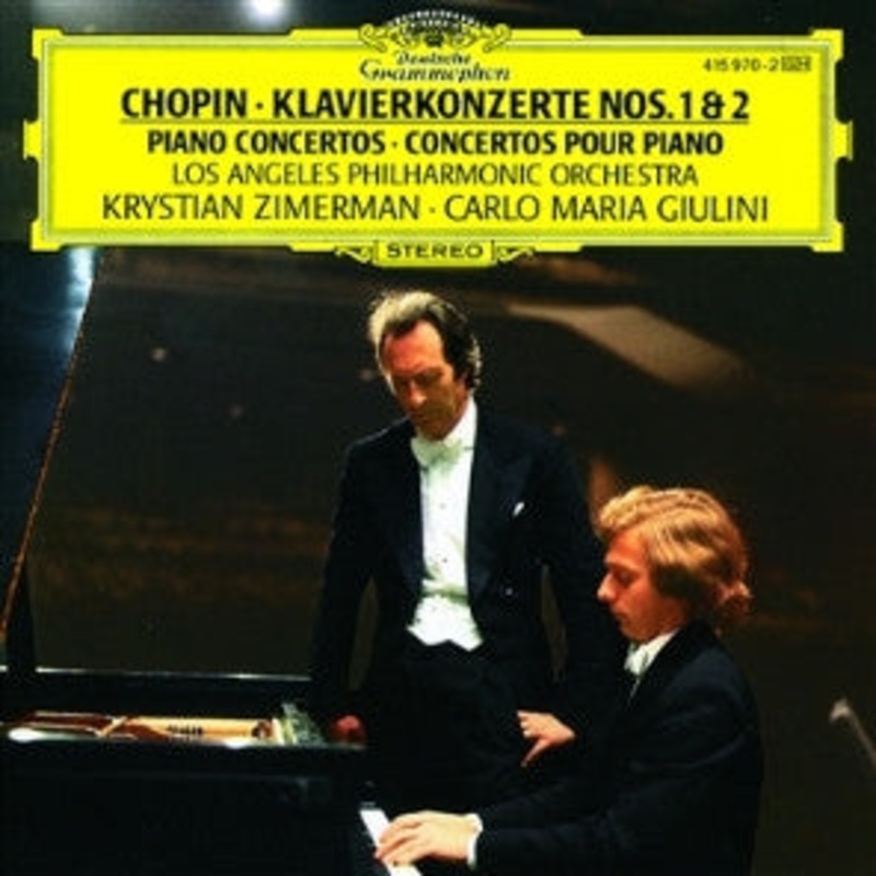 Frdric Chopin, Los Angeles Philharmonic Orchestra, Krystian Zimerman  Carlo Maria Giulini – Klavierkonzerte Nos. 1 & 2 (Piano Concertos = Concertos Pour Piano) (CD, Comp) (Very Good Plus (VG+))