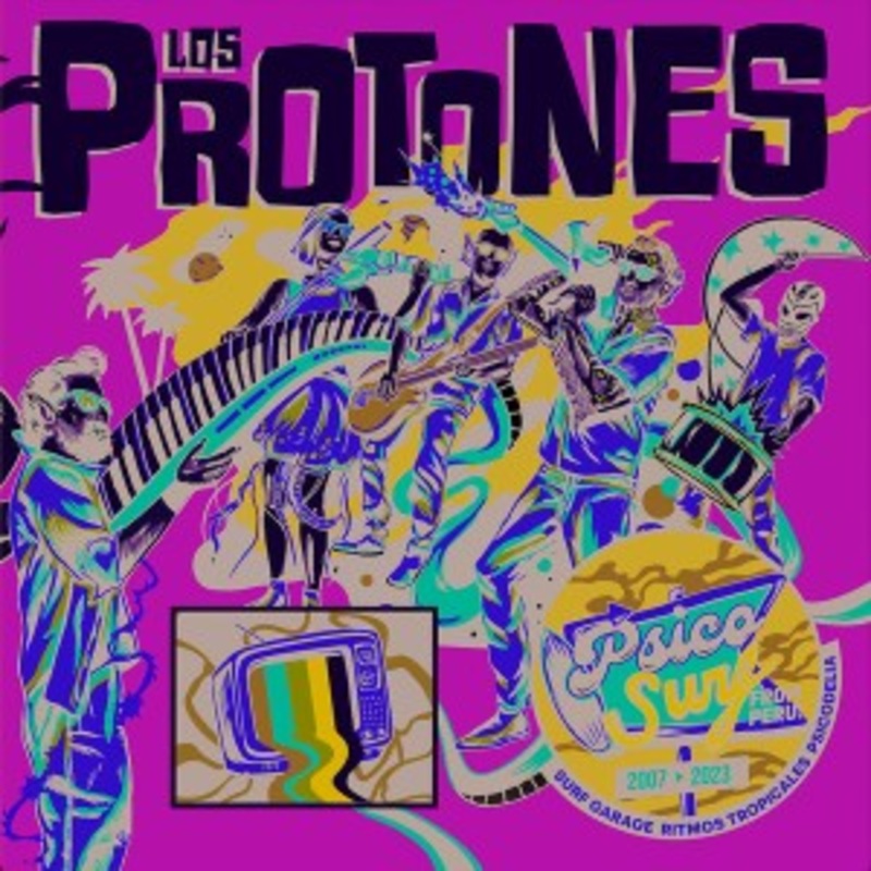 Los Protones – Psico Surf (Splatter Vinyl)
