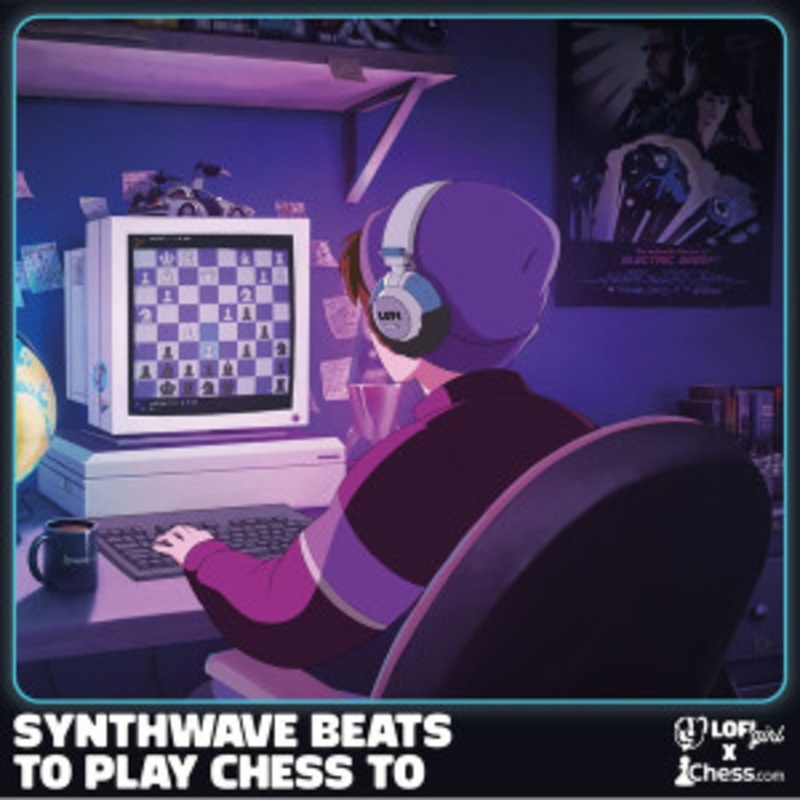 Various – Synthwave Beats To Play Chess To (Blue Vinyl)