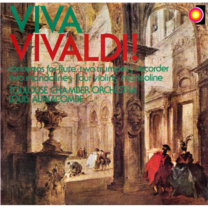 Antonio Vivaldi, Orchestre De Chambre De Toulouse, Louis Auriacombe – Viva Vivaldi! (LP, RE) (Very Good Plus (VG+))