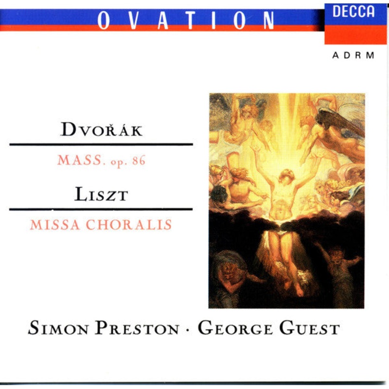 Antonn Dvok / Franz Liszt – Simon Preston  George Guest  – Mass. Op.86 / Missa Choralis (CD, Comp) (Very Good Plus (VG+))