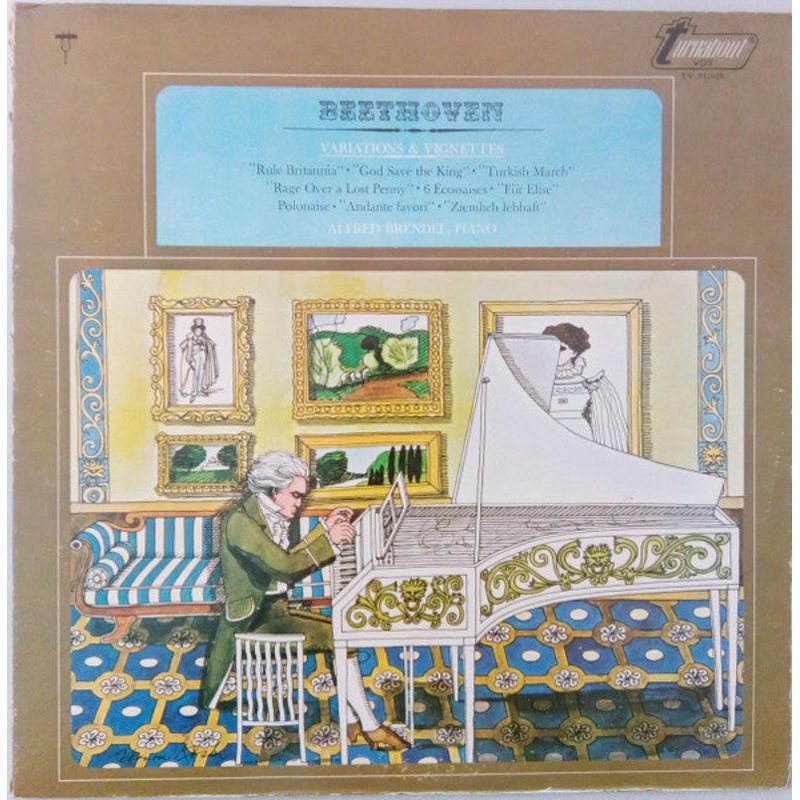 Beethoven*, Alfred Brendel – Variations & Vignettes (LP) (Very Good Plus (VG+))