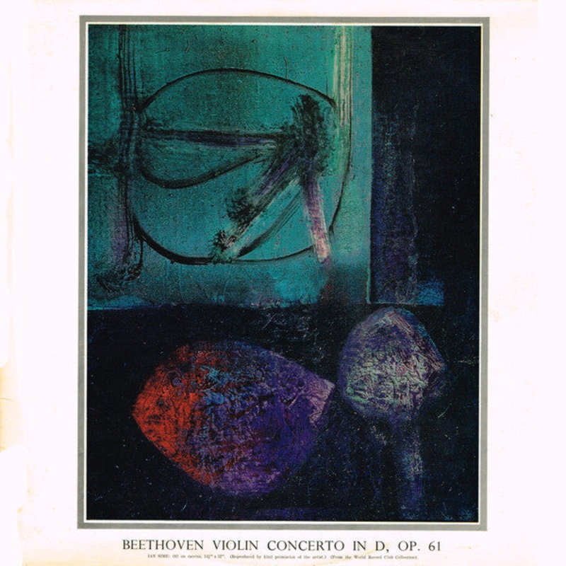 Beethoven* – Violin Concerto In D Opus 61 (LP, Album, Club) (Very Good Plus (VG+))