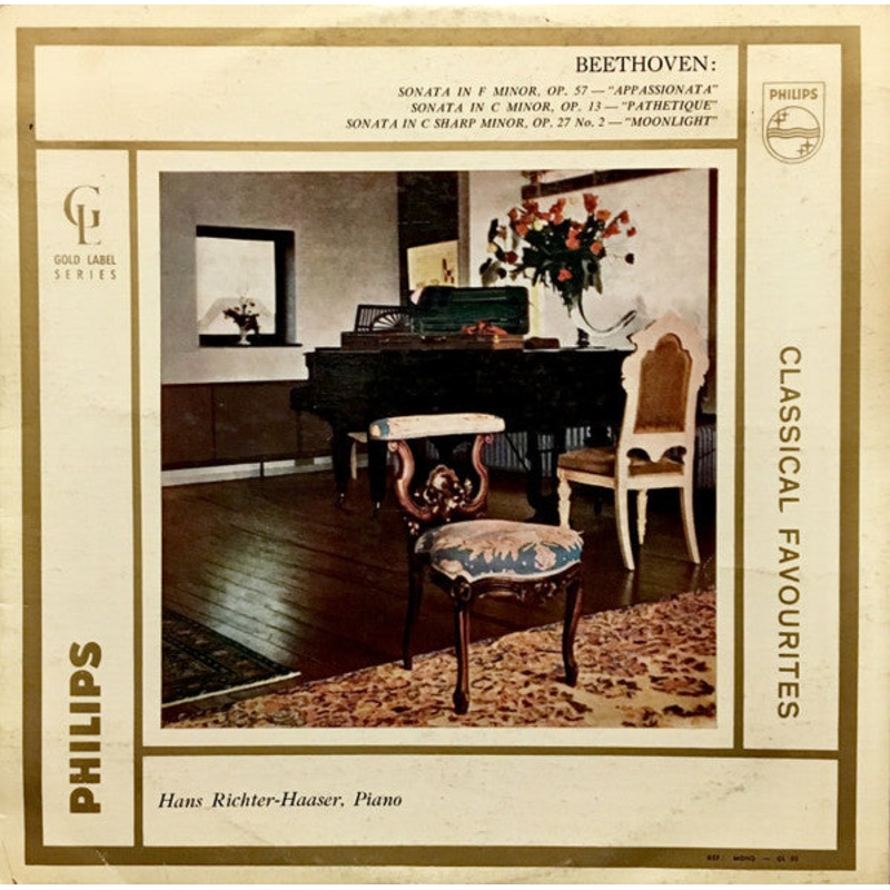 Hans Richter-Haaser – Beethoven (LP, Mono) (Very Good Plus (VG+))