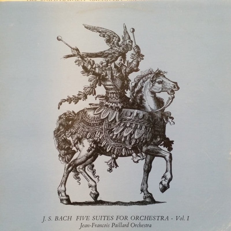 Johann Sebastian Bach, Orchestre De Chambre Jean-Franois Paillard – Five Suites For Orchestra (2xLP, Album, Club, RE) (Very Good Plus (VG+))
