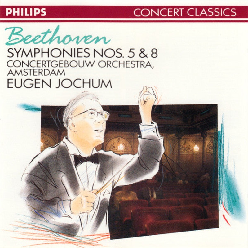 Ludwig van Beethoven  Concertgebouworkest, Eugen Jochum – Symphonies Nos. 5 & 8 (CD, Comp) (Very Good Plus (VG+))
