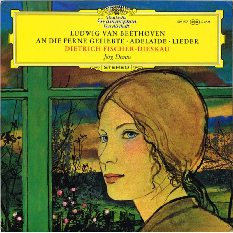 Ludwig van Beethoven – Dietrich Fischer-Dieskau, Jrg Demus – An Die Ferne Geliebte, Lieder (LP, Album, Club) (Very Good Plus (VG+))