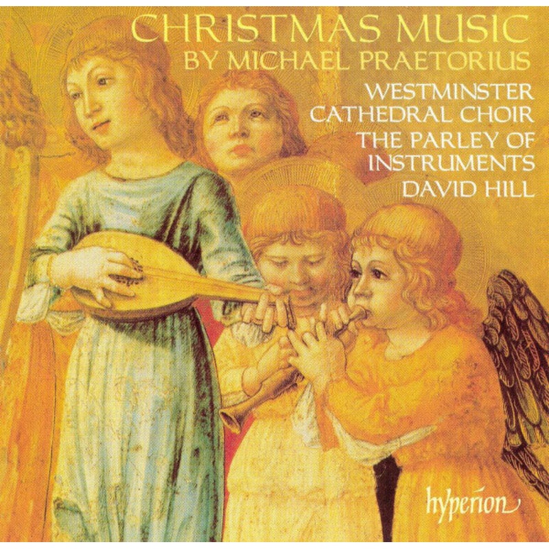 Michael Praetorius – Westminster Cathedral Choir, The Parley Of Instruments, David Hill – Christmas Music (CD, Album, RE) (Very Good Plus (VG+))
