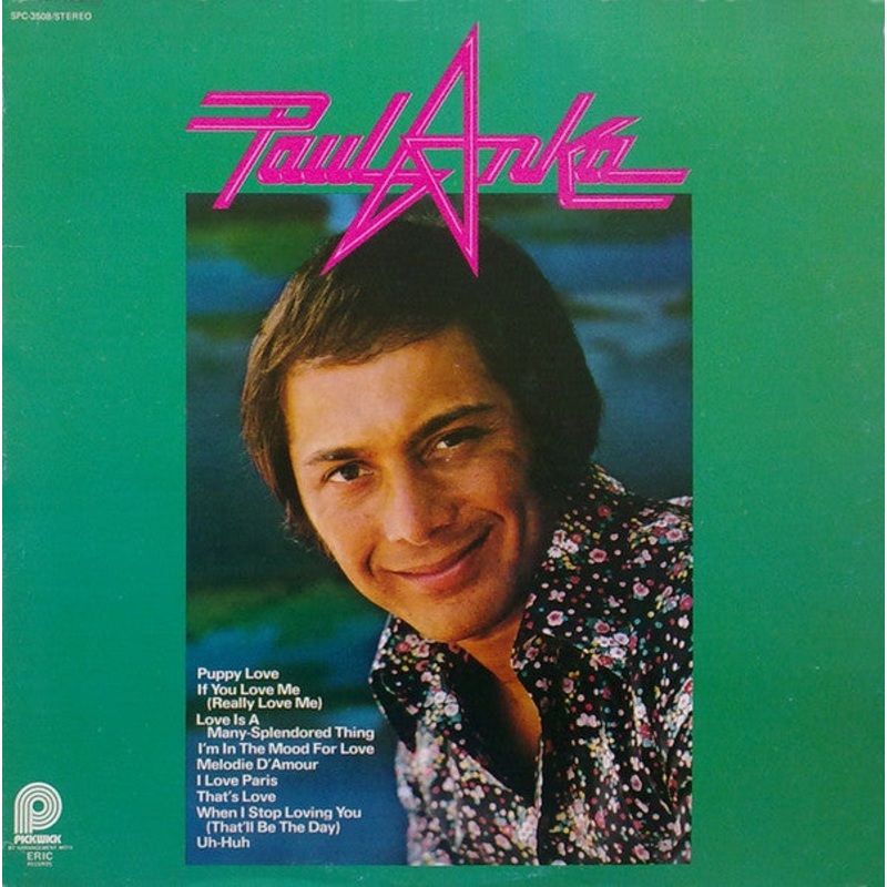 Paul Anka – Paul Anka (LP, Comp) (Very Good Plus (VG+))