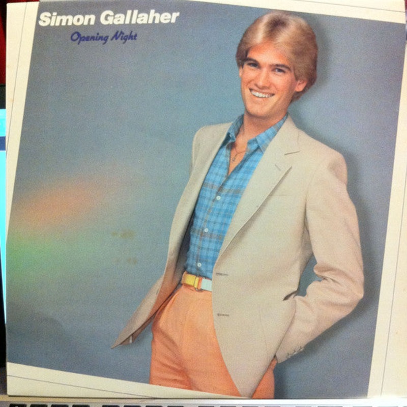 Simon Gallaher – Opening Night (LP, Album) (Very Good Plus (VG+))