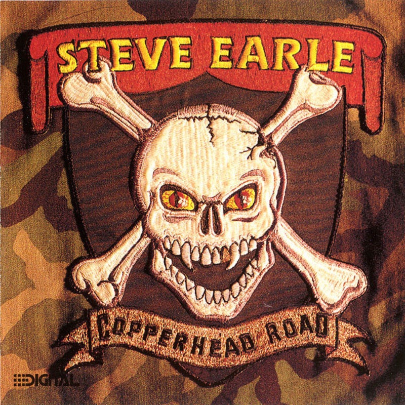 Steve Earle – Copperhead Road (CD, Album, RE) (Good Plus (G+))