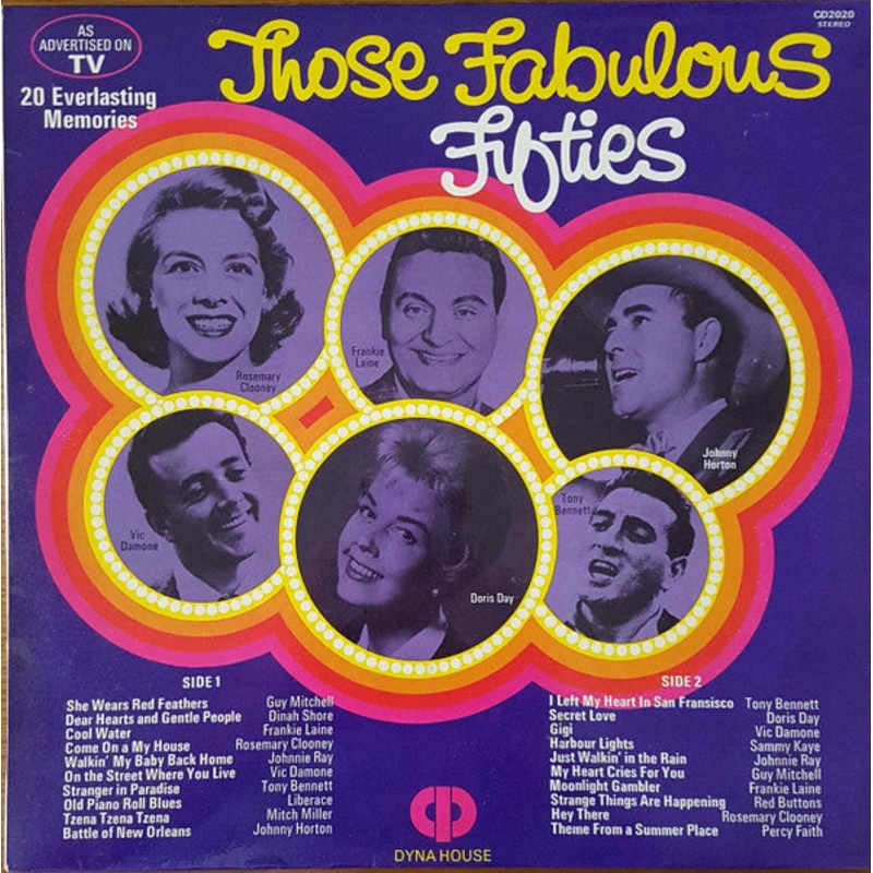 Various – Those Fabulous Fifties (LP, Album, Comp) (Very Good (VG))