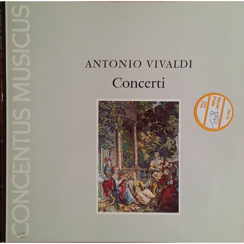 Antonio Vivaldi – Concentus Musicus Wien, Nikolaus Harnoncourt – Concerti (LP, Club) (Very Good Plus (VG+))