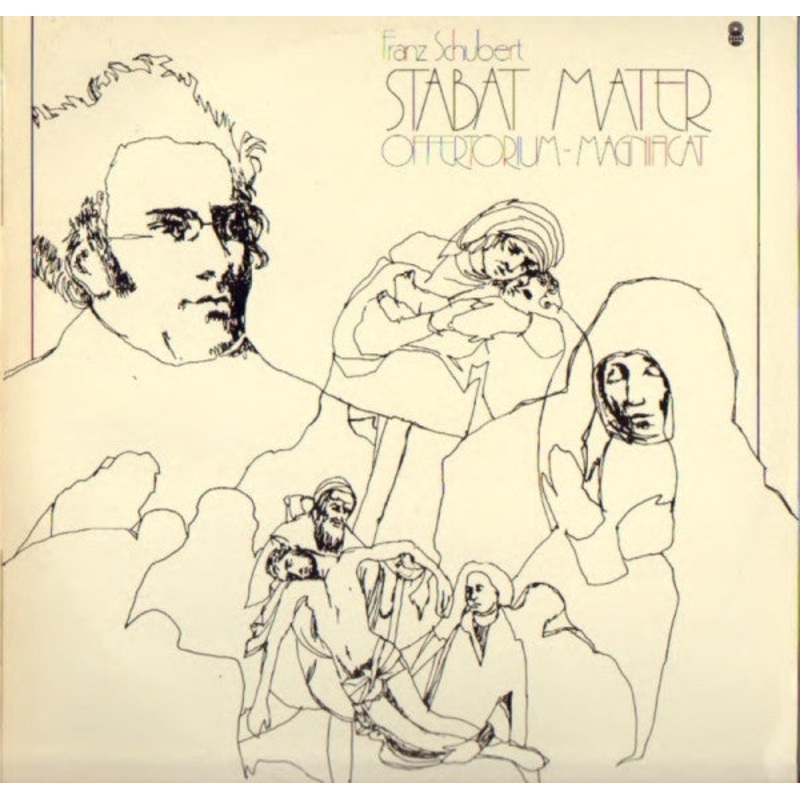 Franz Schubert – Stabat Mater / Offertorium / Magnificat (LP, Album, Club) (Very Good Plus (VG+))