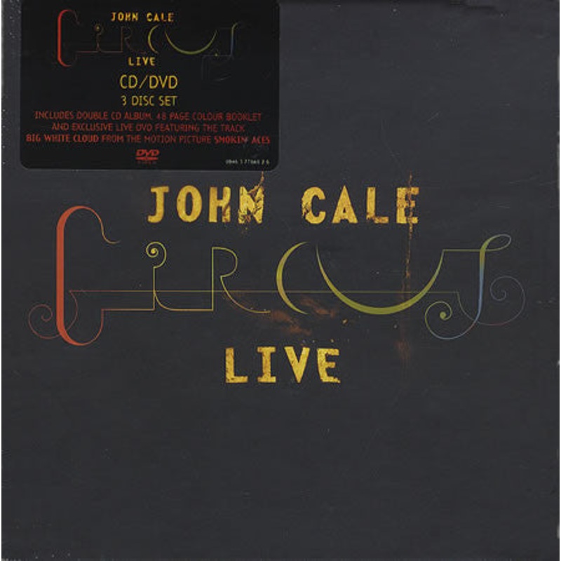 John Cale – Circus Live (2xCD, Album + DVD, PAL + Box) (Very Good Plus (VG+))