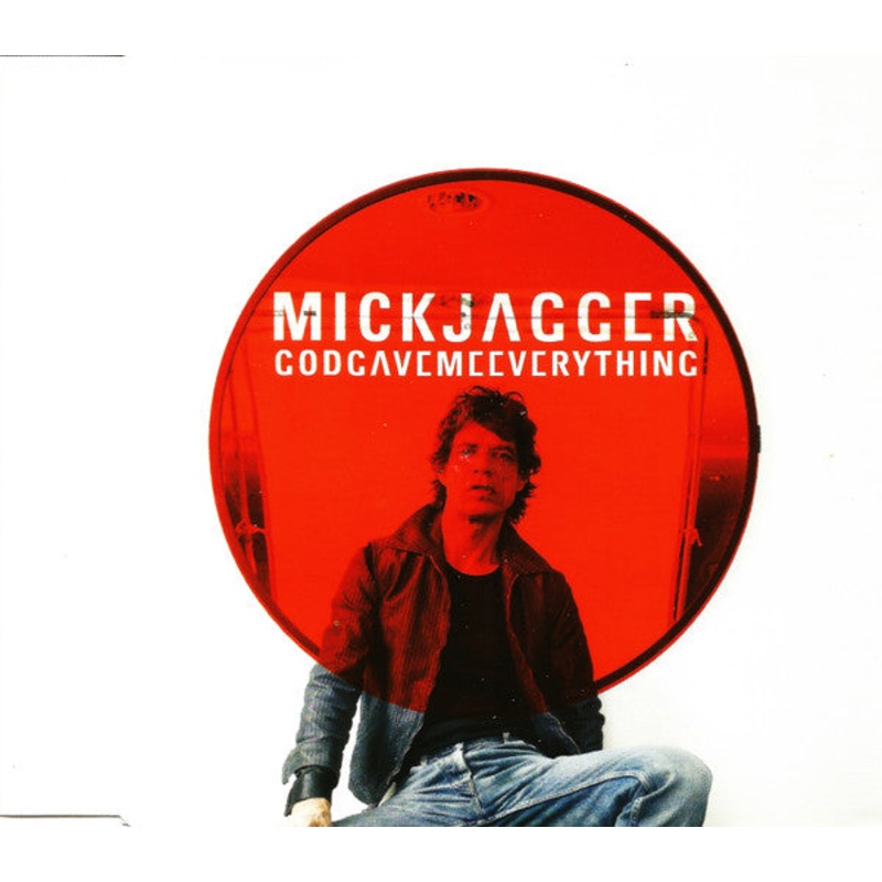 Mick Jagger – Godgavemeeverything (CD, Maxi) (Very Good (VG))