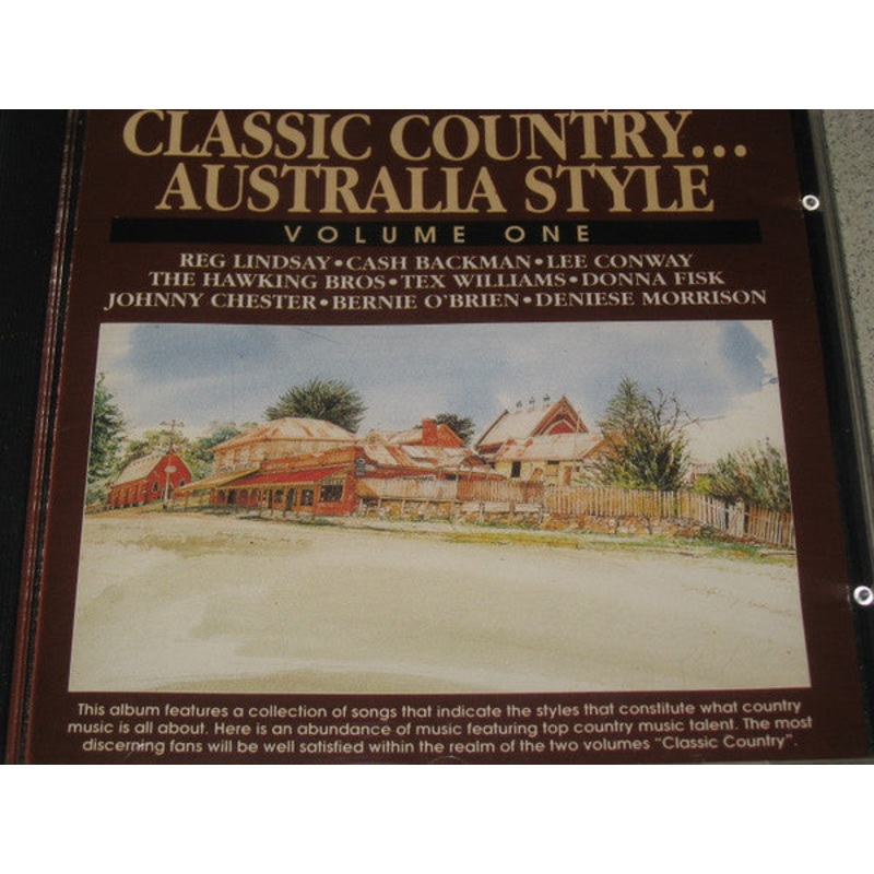 Various – Classic Country… Australia Style Volume One  (CD, Comp) (Very Good Plus (VG+))