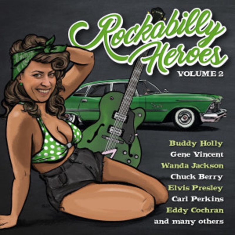 Various – Rockabilly Heroes Volume 2 (Green Vinyl)
