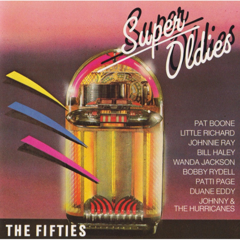 Various – Super Oldies (The Fifties) (CD, Comp, RE) (Very Good Plus (VG+))
