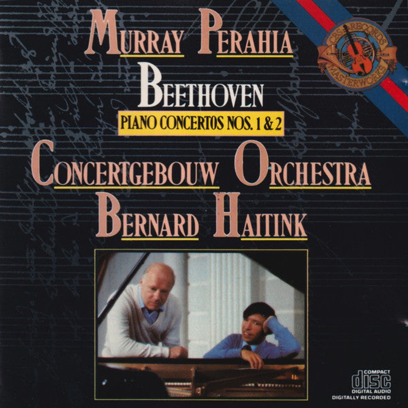 Beethoven* – Murray Perahia, Concertgebouw Orchestra*, Bernard Haitink – Piano Concertos Nos. 1 & 2 (CD, Album) (Very Good Plus (VG+))