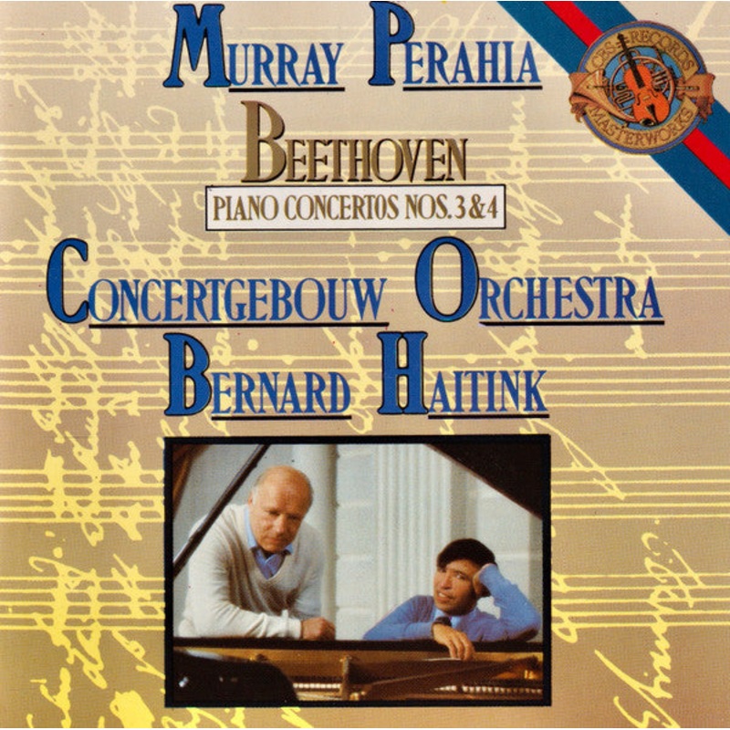 Beethoven* – Murray Perahia, Concertgebouw Orchestra*, Bernard Haitink – Piano Concertos Nos. 3 & 4 (CD, Album) (Very Good Plus (VG+))