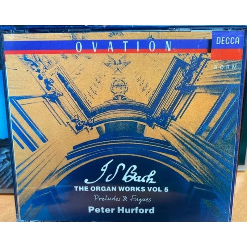J.S. Bach* – Peter Hurford – The Organ Works Vol 5 (3xCD, Comp) (Very Good Plus (VG+))