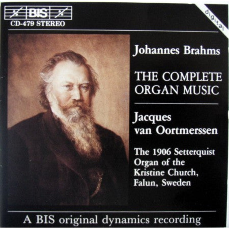 Johannes Brahms – Jacques Van Oortmerssen – The Complete Organ Music (CD, Album) (Very Good Plus (VG+))