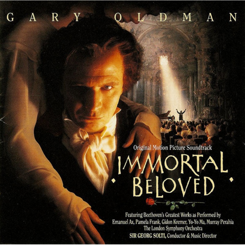 Ludwig Van Beethoven / Georg Solti, Emanuel Ax, Pamela Frank, Gidon Kremer, Yo-Yo Ma, Murray Perahia, London Symphony Orchestra – Immortal Beloved (Original Motion Picture Soundtrack) (CD) (Very Good Plus (VG+))