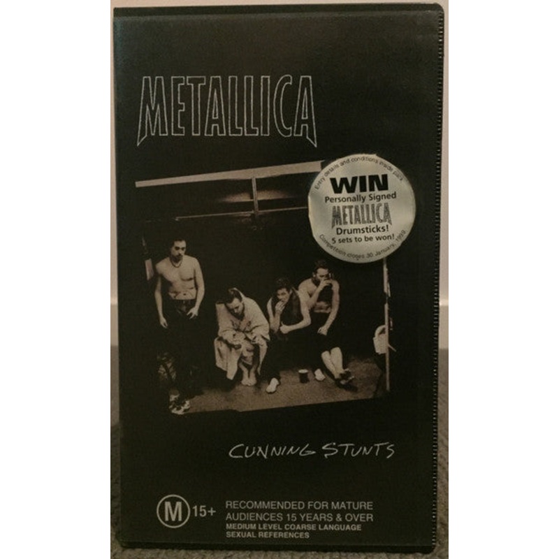 Metallica – Cunning Stunts (2xVHS, PAL) (Very Good Plus (VG+))