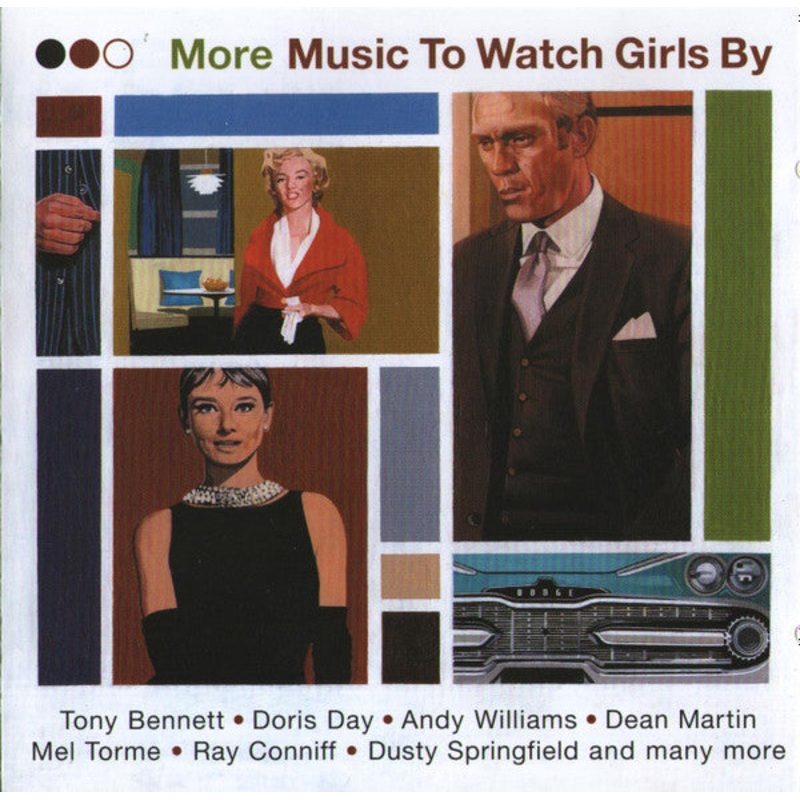 Various – More Music To Watch Girls By (2xCD, Comp) (Very Good Plus (VG+))