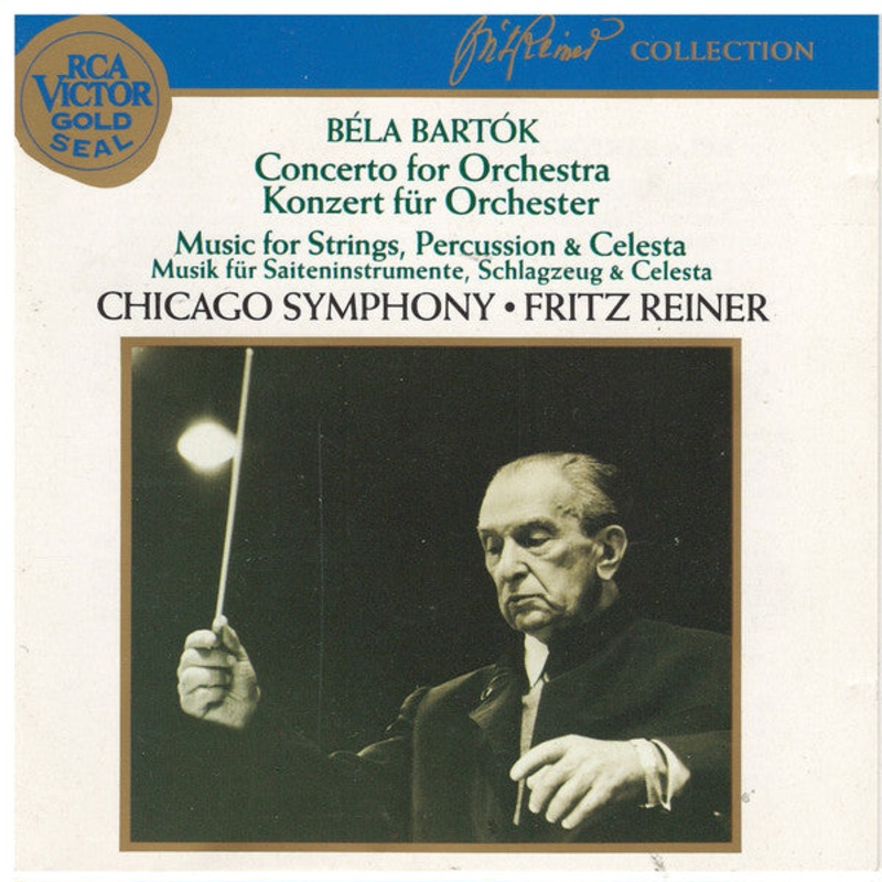 Bla Bartk – Chicago Symphony*, Fritz Reiner – Concerto For Orchestra = Konzert Fr Orchester / Music For Strings, Percussion & Celesta = Musik Fr Saiteninstrumente, Schlagzeug & Celesta (CD, Comp, RE, RM) (Very Good Plus (VG+))
