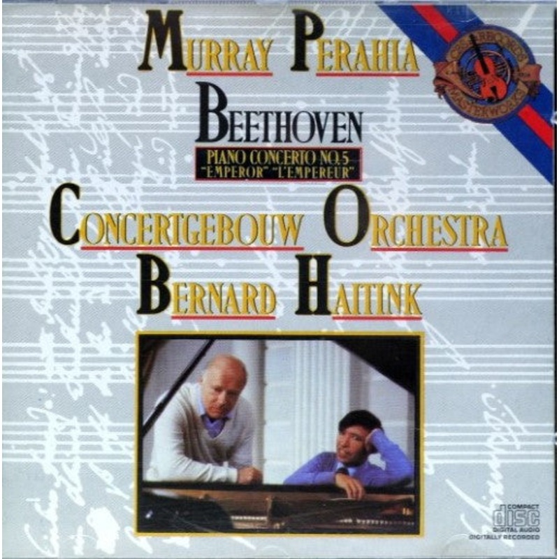 Ludwig van Beethoven, Murray Perahia, Concertgebouworkest, Bernard Haitink – Piano Concerto No. 5 Emperor L’Empereur (CD) (Very Good Plus (VG+))