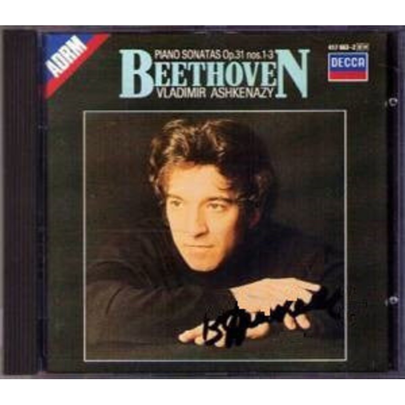 Vladimir Ashkenazy, Ludwig van Beethoven – Piano Sonatas Op.31 Nos.1-3 (CD, Comp, RM) (Very Good Plus (VG+))