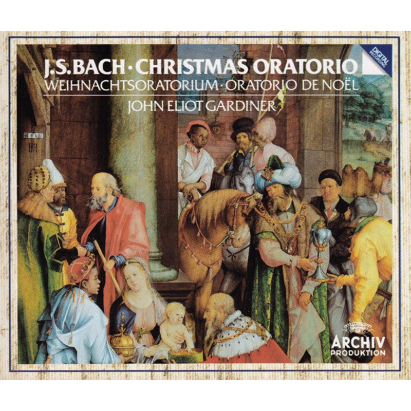 J.S. Bach* – John Eliot Gardiner – Christmas Oratorio = Weihnachtsoratorium = Oratorio De Nol (2xCD, Album, Ger) (Very Good Plus (VG+))
