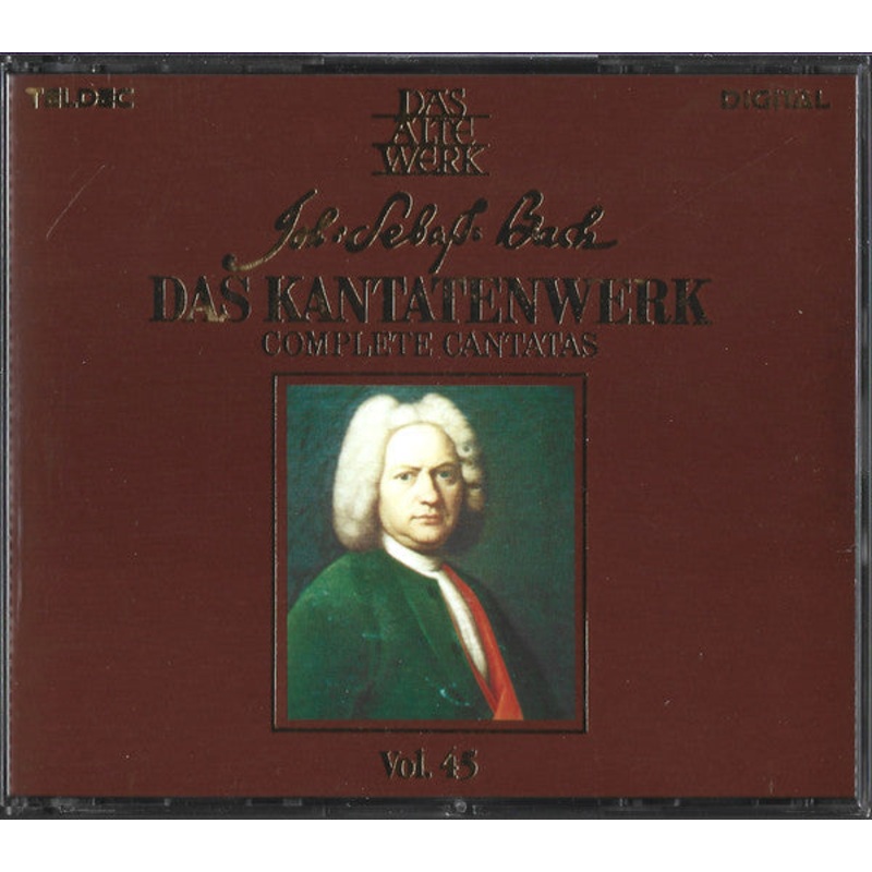 Joh. Sebast. Bach* – Complete Cantatas Vol. 45 (2xCD, RE) (Very Good Plus (VG+))