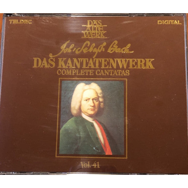 Johann Sebastian Bach – Das Kantatenwerk  Complete Cantatas | BWV 175 – 179 | Vol. 41 (2xCD, Album) (Very Good Plus (VG+))