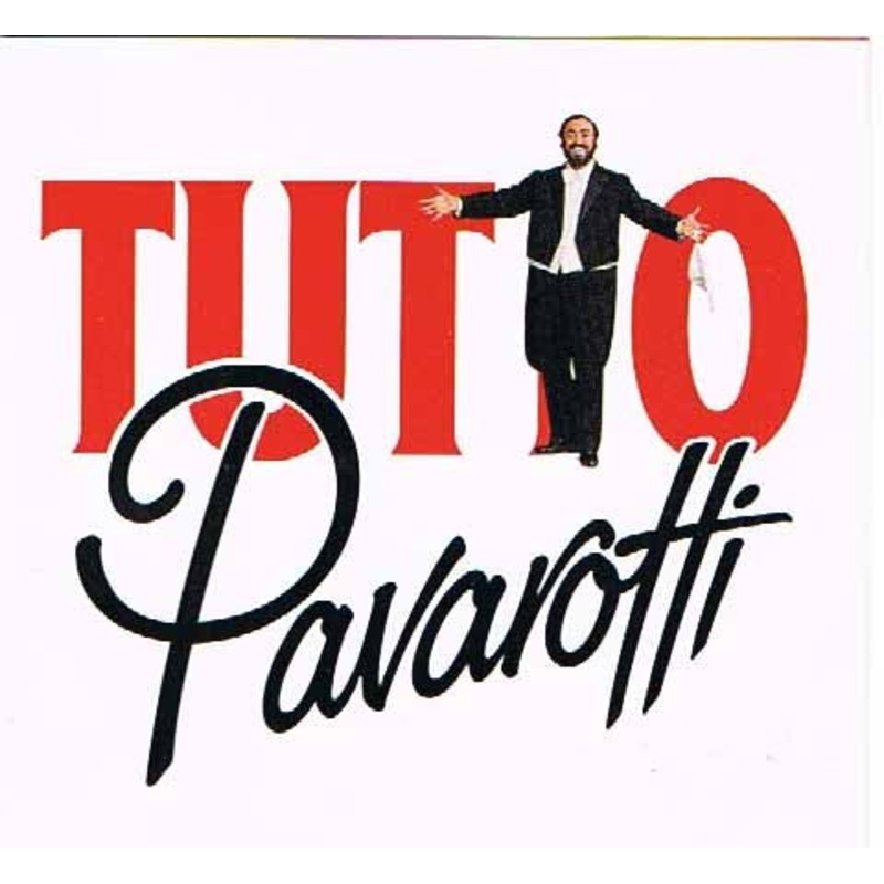 Luciano Pavarotti – Tutto Pavarotti (2xCD, Comp) (Very Good (VG))
