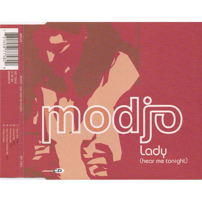 Modjo – Lady (Hear Me Tonight) (CD, Single, Enh) (Good (G))