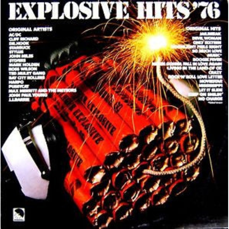 Various – Explosive Hits ’76 (LP, Comp) (Very Good Plus (VG+))