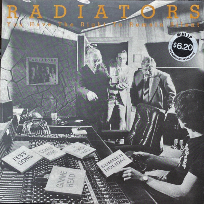 The Radiators  – You Have The Right To Remain Silent (12, MiniAlbum) (Near Mint (NM or M-))