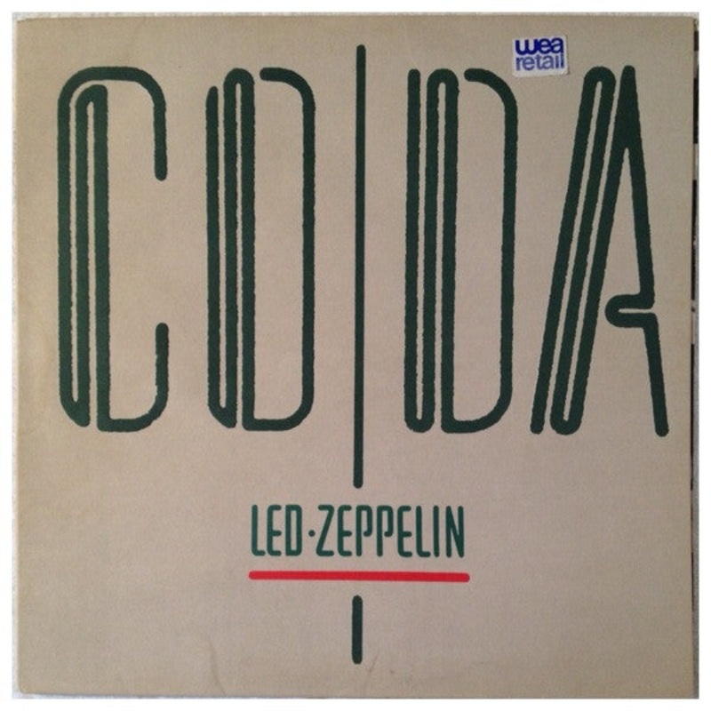 Led Zeppelin – Coda (LP, Album, Gat) (Near Mint (NM or M-))