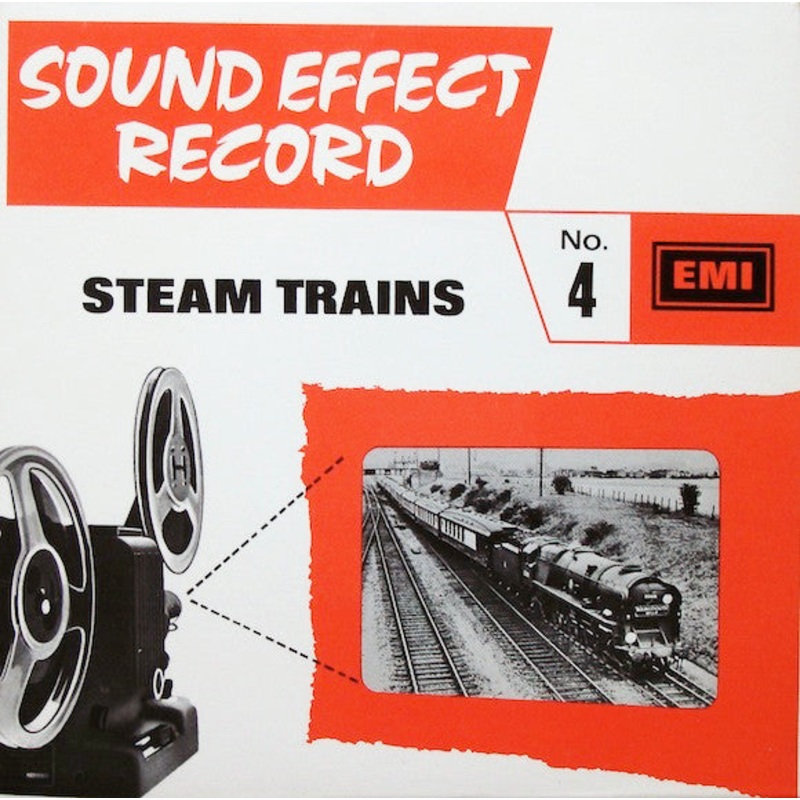 No Artist – Sound Effect Record No. 4 : Steam Trains (7, EP) (Very Good Plus (VG+))