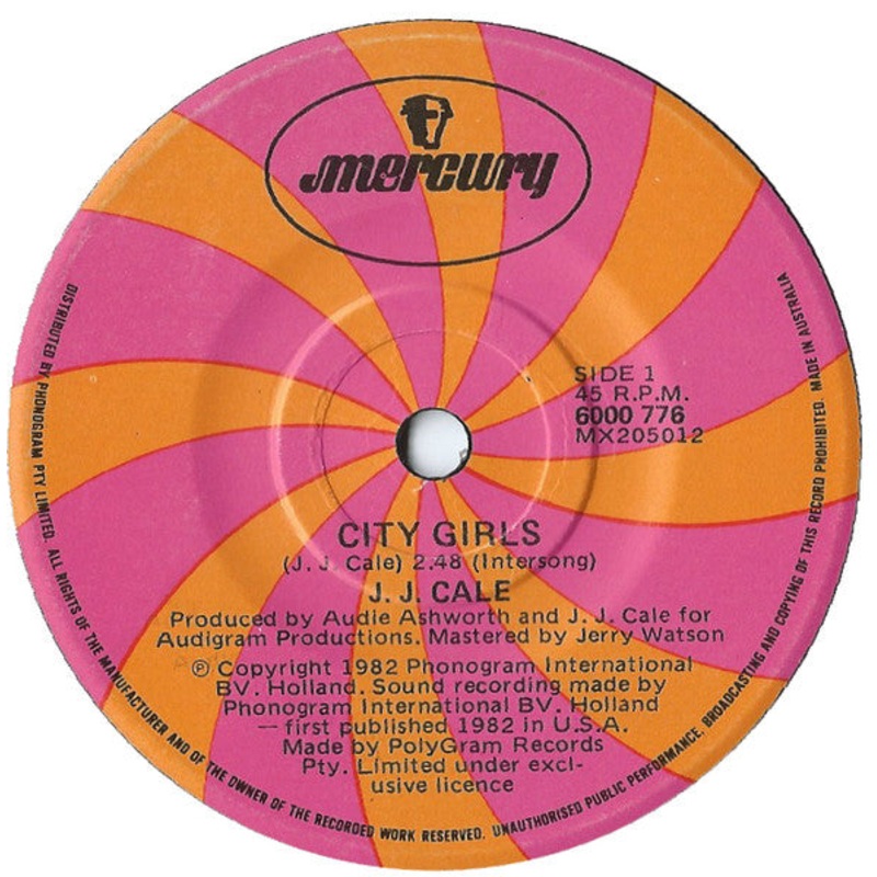 J.J. Cale – City Girls (7, Single) (Very Good (VG))