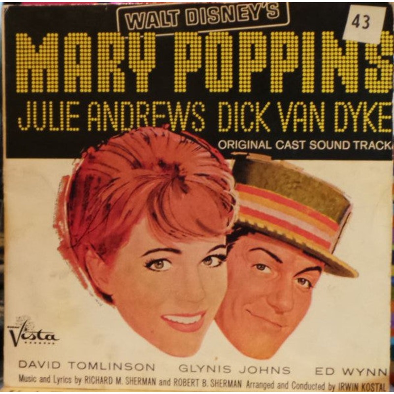 Various – Mary Poppins (7, EP) (Very Good Plus (VG+))