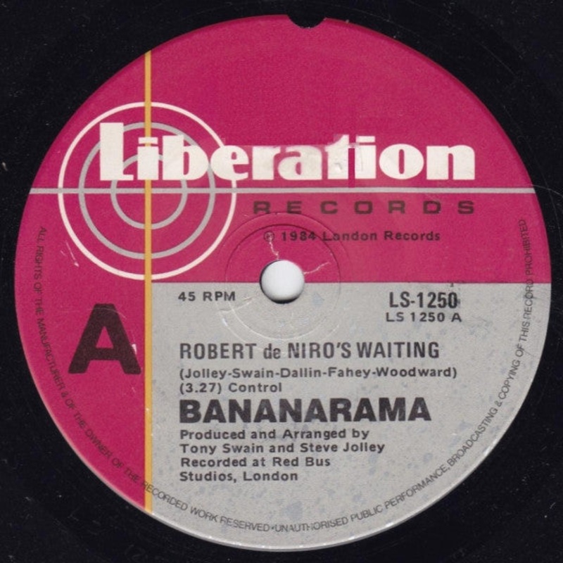 Bananarama – Robert De Niro’s Waiting (7, Single) (Good Plus (G+))