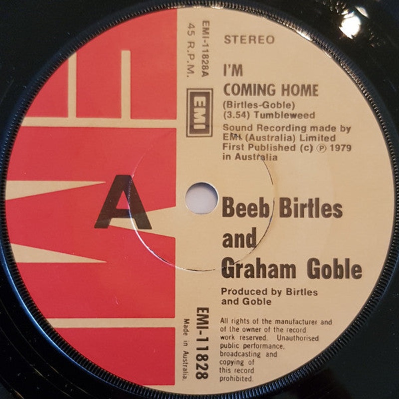 Birtles & Goble – I’m Coming Home (7, Single) (Very Good (VG))