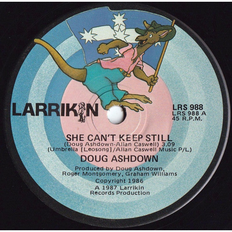 Doug Ashdown – She Can’t Keep Still (7, Single) (Very Good Plus (VG+))