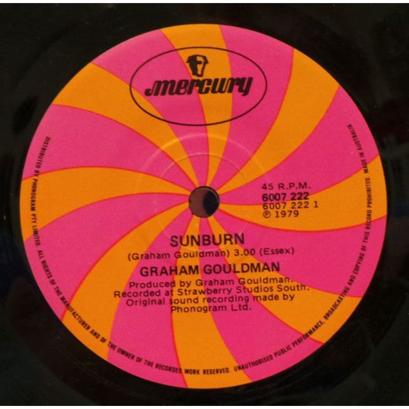 Graham Gouldman – Sunburn (7, Single) (Very Good (VG))