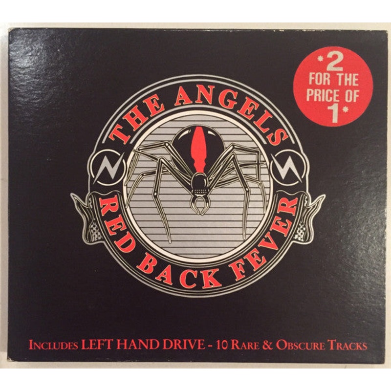 The Angels – Red Back Fever / Left Hand Drive (CD, Album + CD, Comp) (Very Good Plus (VG+))