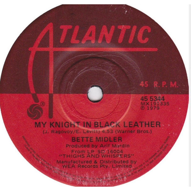 Bette Midler – My Knight In Black Leather (7, Single) (Very Good (VG))